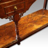 Antique oak pot board dresser base pot board detail