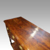 Antique oak pot board dresser base top end
