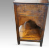Antique South Wales oak dresser base drawers end