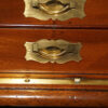 Edwardian mahogany collectors cabinet handles