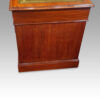 Edwardian mahogany pedestal desk 122cms side
