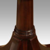 George V mahogany 3 pillar dining table column