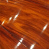 George V mahogany 3 pillar dining table detail