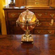 Regency small copper samovar