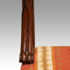 Set of 8 Regency rosewood dining chairs leaf carving