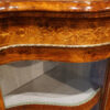 Victorian inlaid walnut credenza frieze inlay