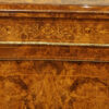 Victorian inlaid walnut credenza inlay to frieze
