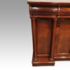 Victorian mahogany 4 door sideboard end door