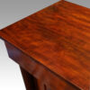 William IV mahogany chiffonier corner top