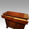 William IV mahogany chiffonier drawers open