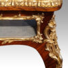 19thc rosewood curio cabinet knee mount