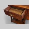 Antique oak cottage dresser base drawer lining