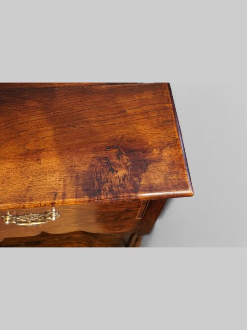 Antique oak cottage dresser base pippy grain