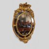 Large Antique gilt mirror