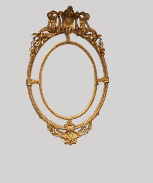Large 19thc gilt mirror