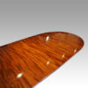 Regency style mahogany twin pedestal dining table top
