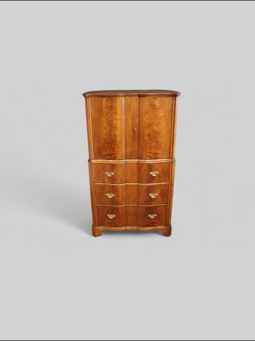 Walnut tallboy