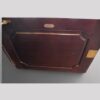 Waring and Gillows breakfront bookcase door interior