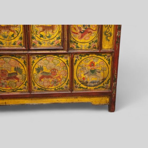 Antique Tibetan cabinet base