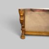 Antique gilt console table head front leg