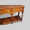 Antique oak dresser with pot board angle