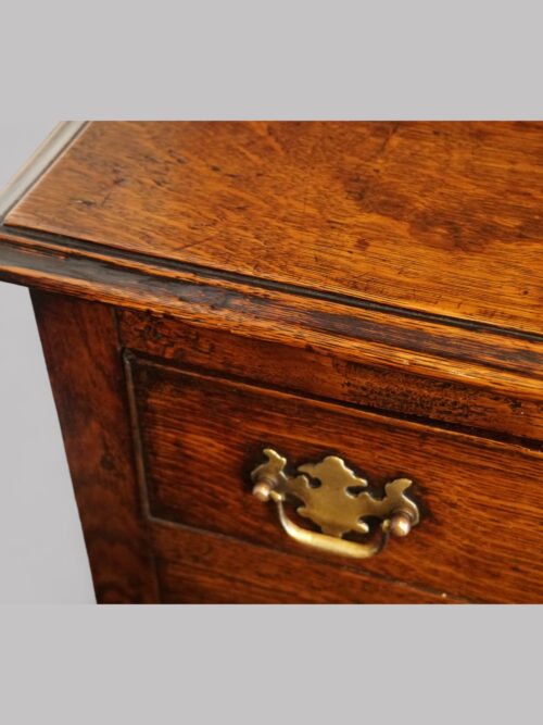 Antique oak dresser with pot board handle