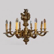 Bronze Mazarin chandelier