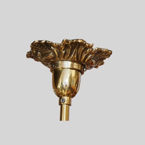 Bronze Mazarin chandelier ceiling rose