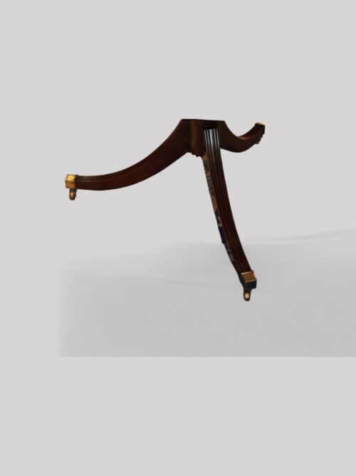 Georgian style pedestal dining table base