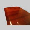 Georgian style pedestal dining table detail top