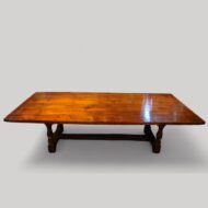 Large oak refectory table