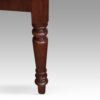 Set of 6 William IV bar back dining chairs leg detail