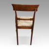 Set of 6 William IV bar back dining chairs rear