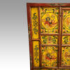 Tibetan decorated cabinet side panel