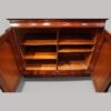 Victorian mahogany chiffonier interior