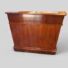 Victorian mahogany pedestal desk 153cms wide side