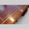 Victorian mahogany pedestal desk 153cms wide tooling