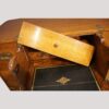 Victorian oak secretaire campaign chest slide
