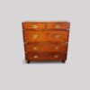 Victorian teak military chest teak