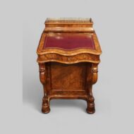 Victorian walnut Davenport desk