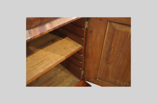 Antique mahogany chiffonier adjustable shelves