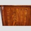 Antique mahogany chiffonier panel detail