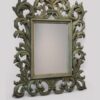 Carved teak decorated Florentine mirror main