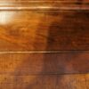 George I walnut bureau interior detail