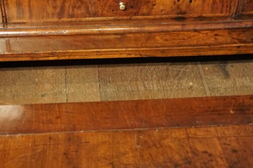 George I walnut bureau well