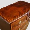 Small Georgian inlaid bow chest downward image