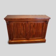 Victorian mahogany cupboard