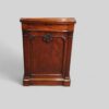 William IV mahogany collectors estate cabinet door panel