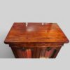 William IV mahogany collectors estate cabinet top