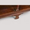 19thc oak pot board dresser foot
